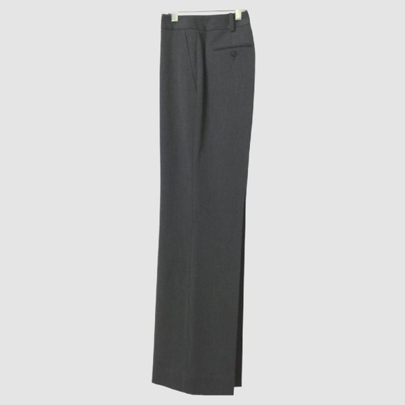 Women's Brooks Brothers Caroline Fit Gray Trouser - Picture 3 of 3
